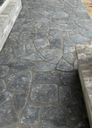 Scottish Grey Marble  (30mm) Crazy Paver  Loose Stone