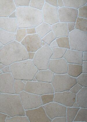 Ancient Galala Limestone Crazy Paver Brushed and Tumbled