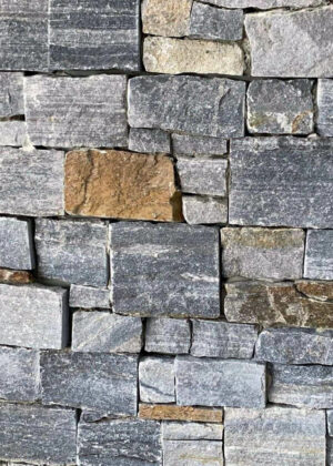 Natural Stone Wall Cladding Ledgestone - Blue Steel Rustic