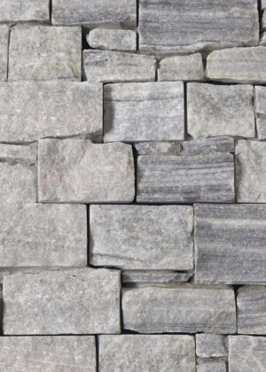 Natural Stone Wall Cladding Ledgestone - Cloudy Grey