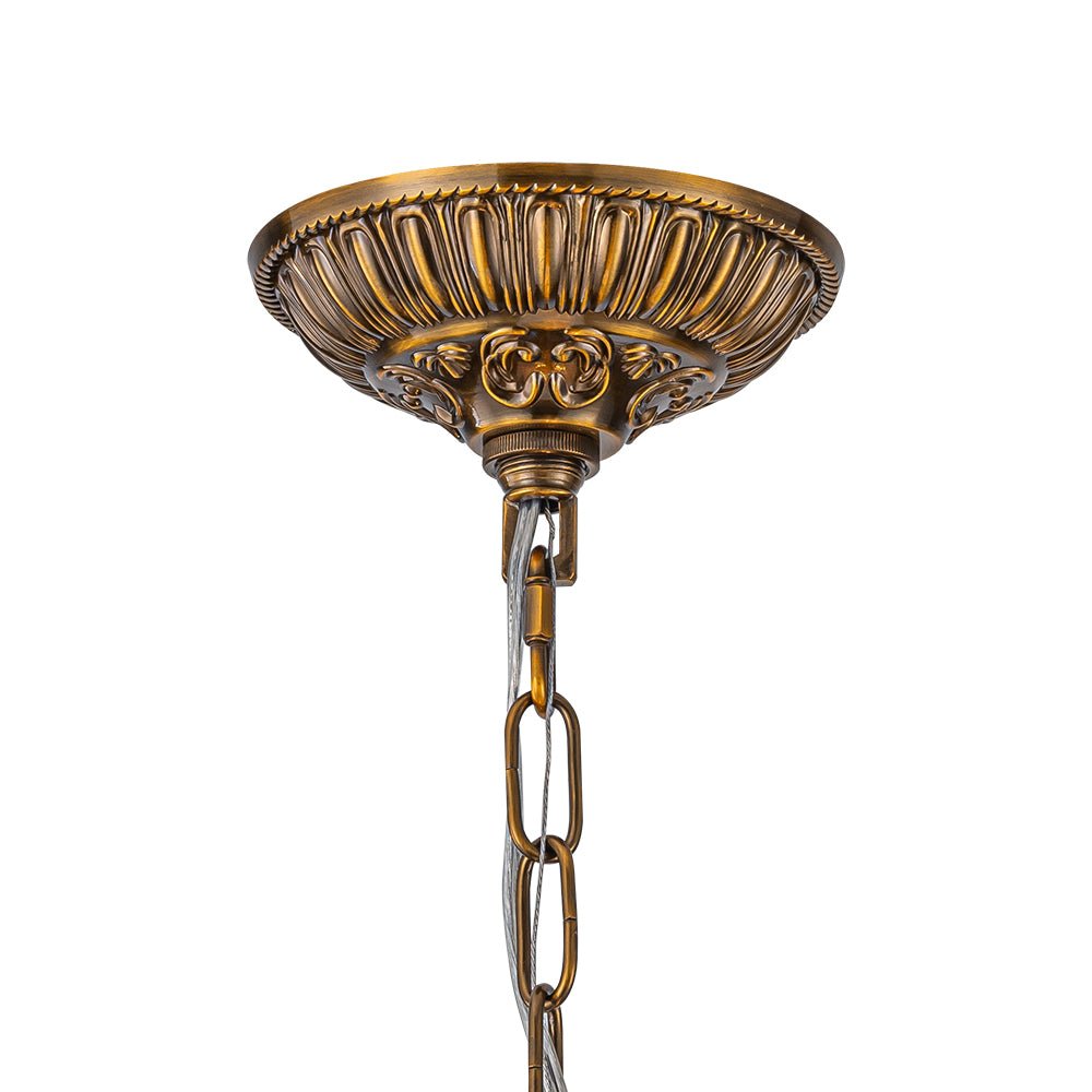 4-Light Basket Crystal Chandelier - Image 16