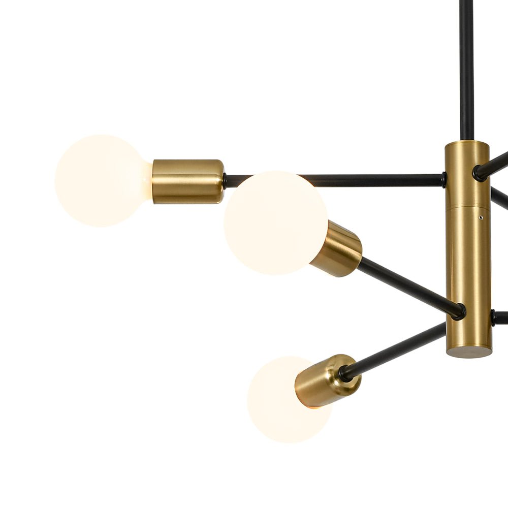 6-Light Designer Minimalist Sputnik Chandelier - Image 10
