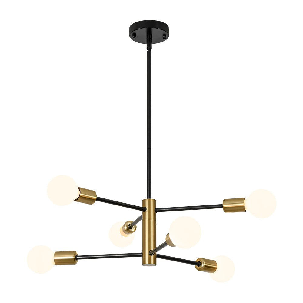 6-Light Designer Minimalist Sputnik Chandelier - Image 7
