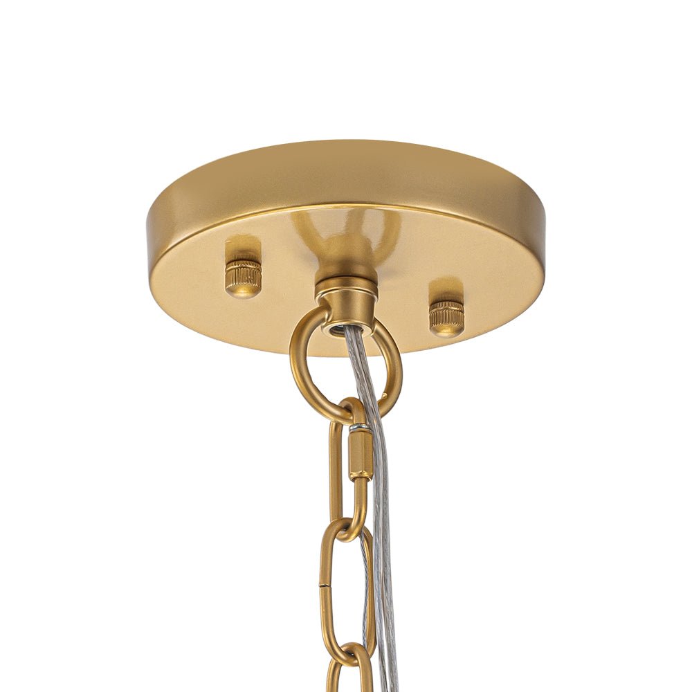 Glass Crystal Teardrop Tiered Chandelier - Image 16