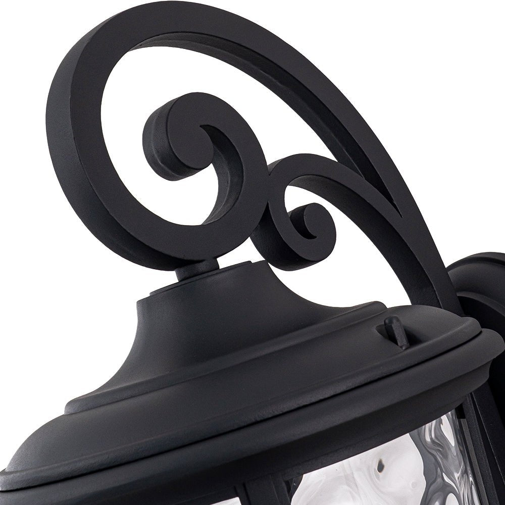 IP23 Glass Lantern Outdoor Wall Sconce - Image 9