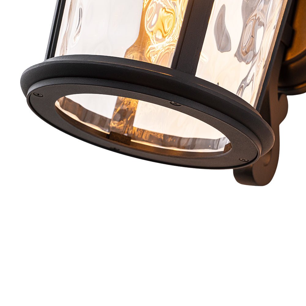 IP23 Glass Lantern Outdoor Wall Sconce - Image 10