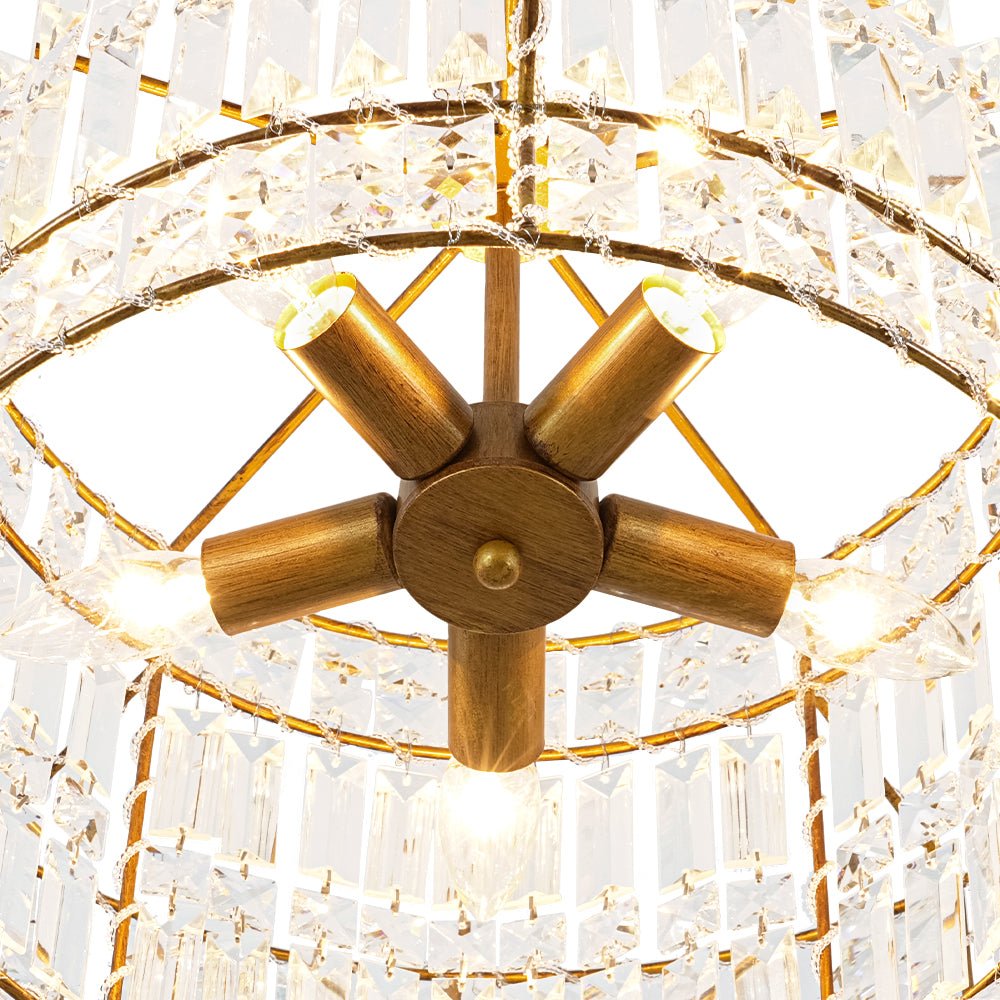Two-Tier Crystal Chandelier - Image 16