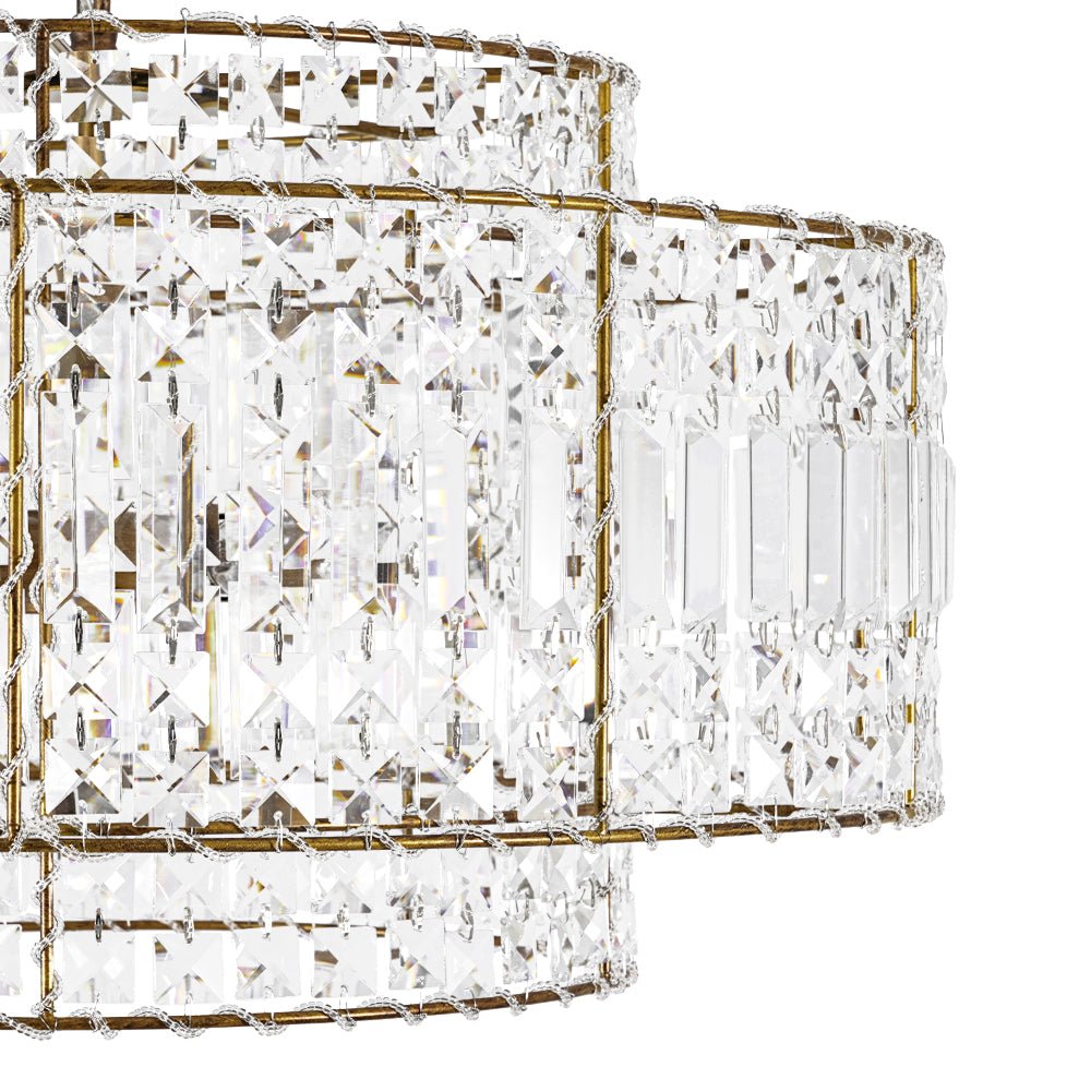 Two-Tier Crystal Chandelier - Image 11