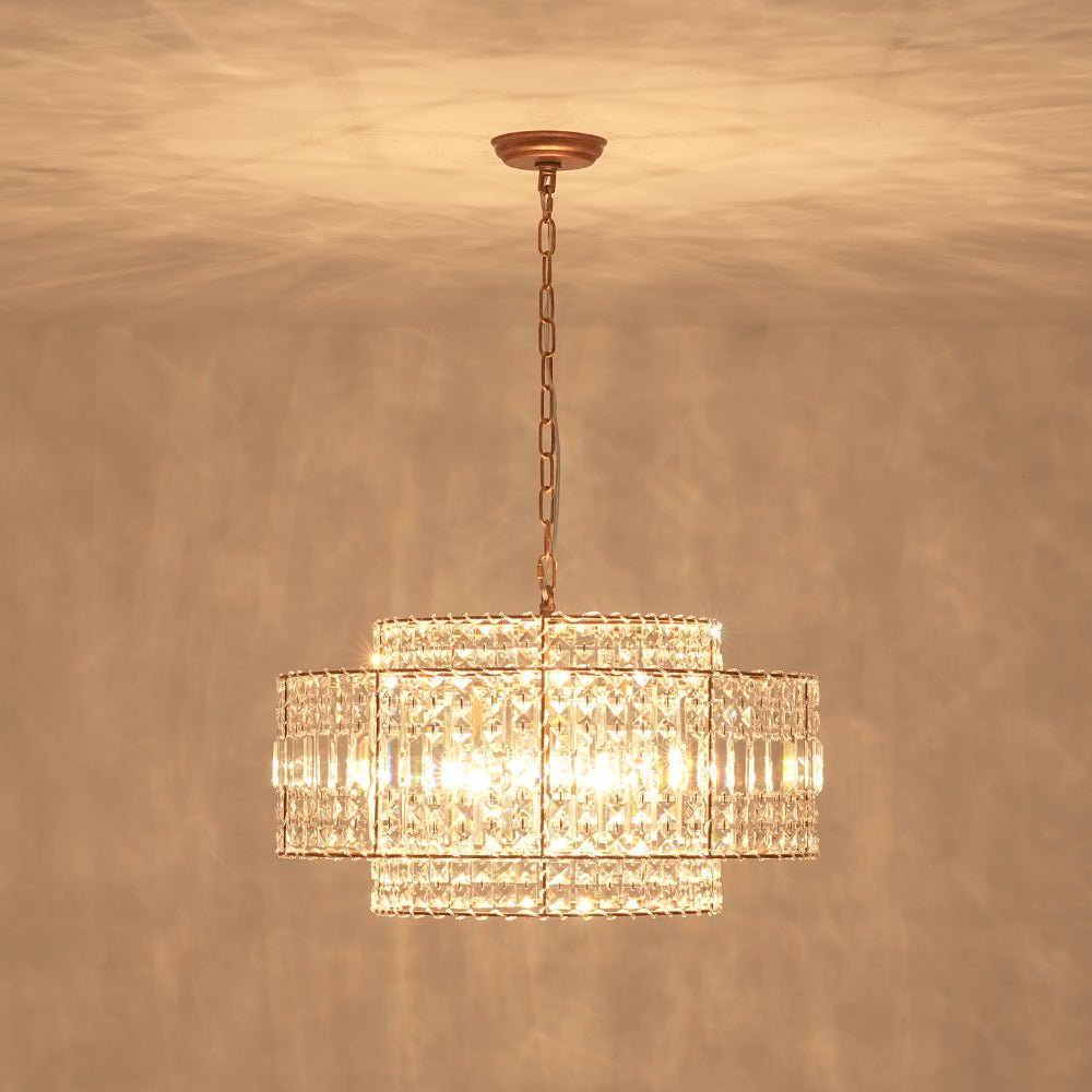 Two-Tier Crystal Chandelier - Image 10