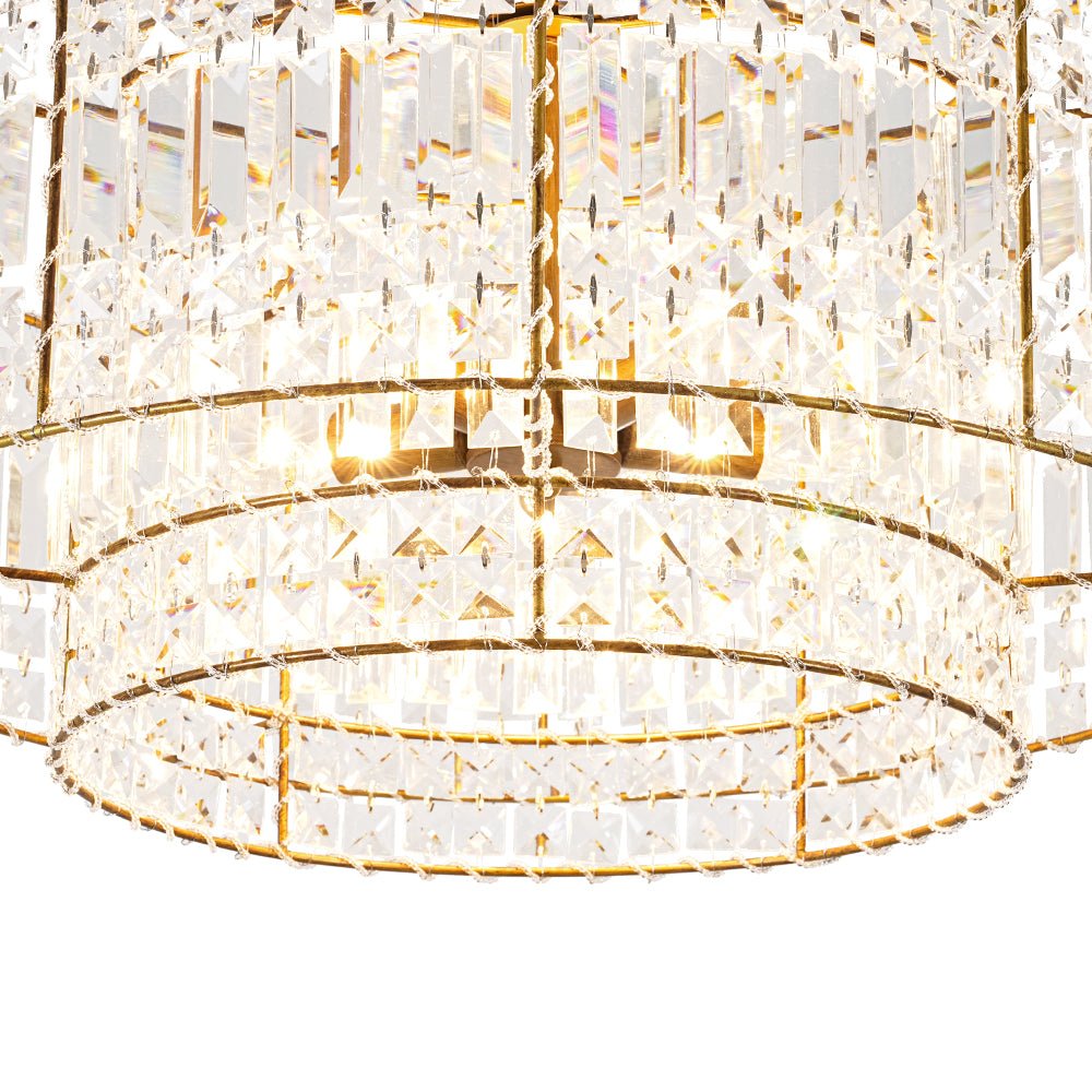 Two-Tier Crystal Chandelier - Image 13