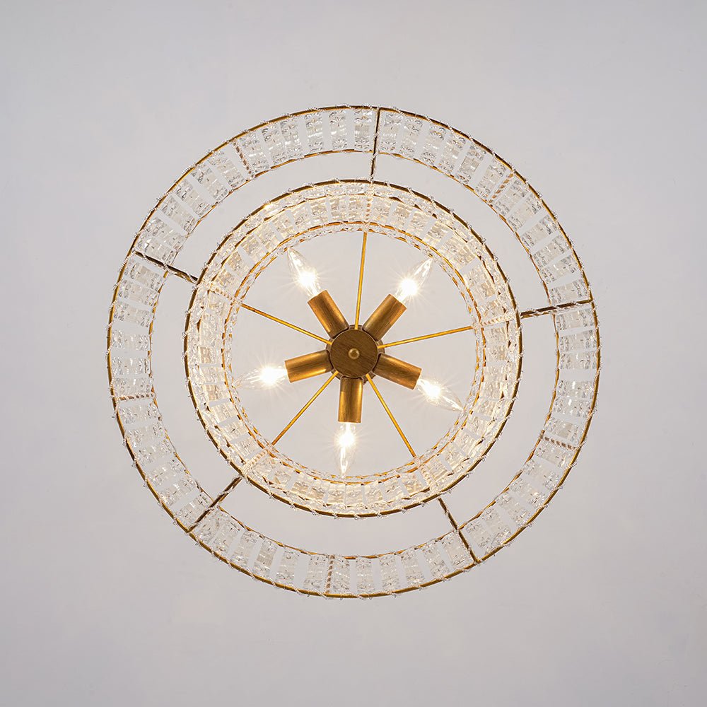 Two-Tier Crystal Chandelier - Image 18