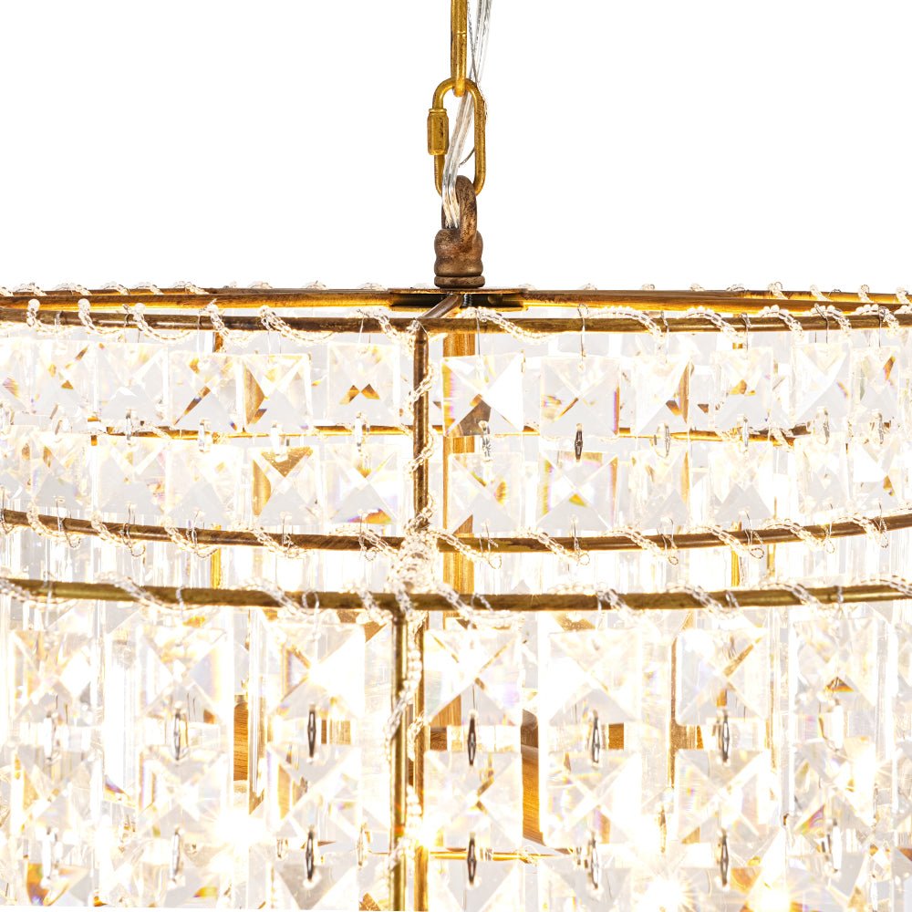 Two-Tier Crystal Chandelier - Image 14