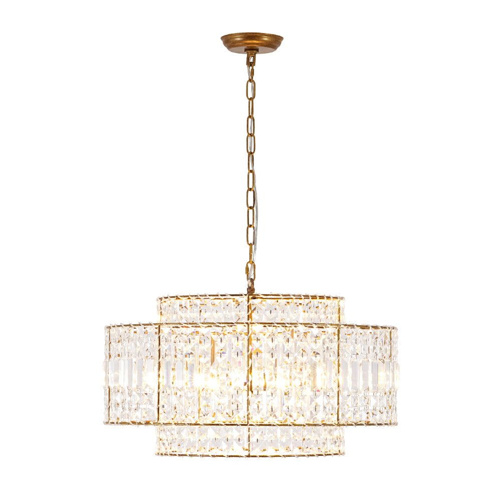 Two-Tier Crystal Chandelier - Image 6