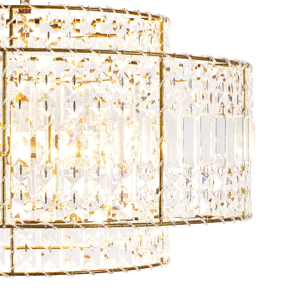 Two-Tier Crystal Chandelier - Image 12