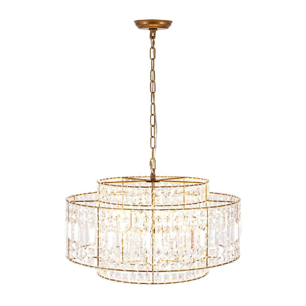 Two-Tier Crystal Chandelier - Image 7